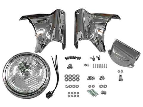 Chrome Headlamp Cowl Kit - V-Twin Mfg.