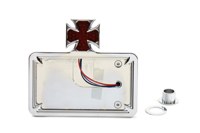 Chrome Billet Horizontal Tail Lamp Kit - V-Twin Mfg.