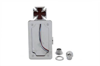 Chrome Billet Vertical Tail Lamp Kit - V-Twin Mfg.