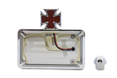 Chrome Billet Horizontal Tail Lamp Kit - V-Twin Mfg.