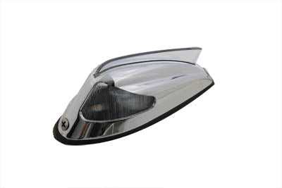 Replica Front Fender Lamp with Clear Lens - V-Twin Mfg.