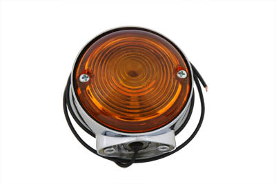 Chrome Turn Signal Front and Rear Single - V-Twin Mfg.