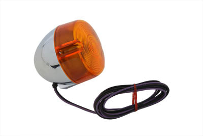 Chrome Turn Signal Assembly Rear Right or Left - V-Twin Mfg.