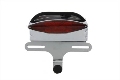 Chrome License Plate and Tail Lamp Bracket Kit - V-Twin Mfg.