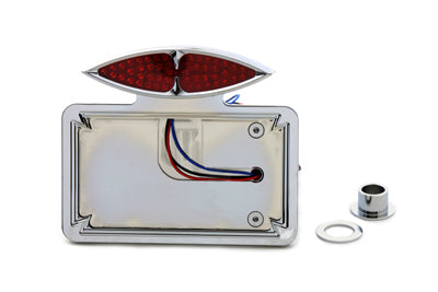 Chrome Katz Eyez LED Tail Lamp Kit Horizontal Type - V-Twin Mfg.