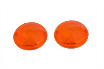 Turn Signal Amber Stock Style Lens Set - V-Twin Mfg.