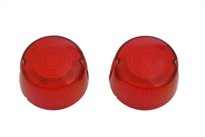 Turn Signal Lens Set Red - V-Twin Mfg.