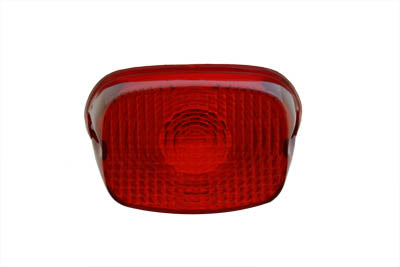 Tail Lamp Lens Stock Red - V-Twin Mfg.