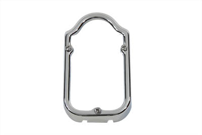 Chrome Tombstone Tail Lamp Trim Rim - V-Twin Mfg.