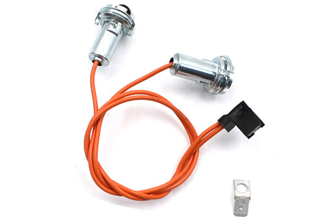 Speedometer and Tachometer Lamp Socket - V-Twin Mfg.