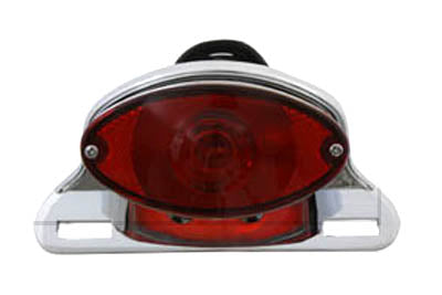 Chrome Cateye Tail Lamp Assembly - V-Twin Mfg.