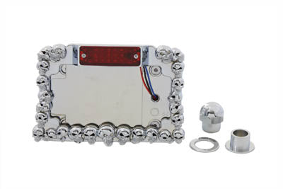 Chrome Skull Type Tail Lamp Assembly - V-Twin Mfg.