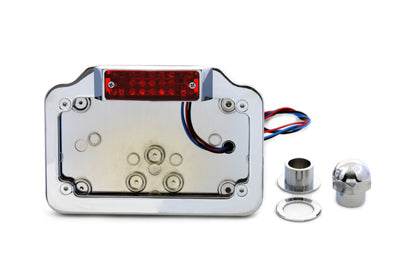 Chrome Plain Type Tail Lamp Assembly - V-Twin Mfg.
