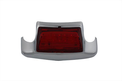 Red LED Rear Fender Lamp Tip with Light - V-Twin Mfg.