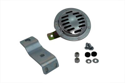 Left Side 6 Volt Chrome Horn Kit - V-Twin Mfg.