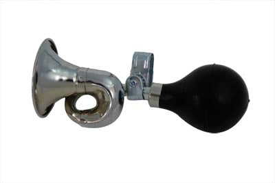 Classic Bugle Style Chrome Squeeze Horn - V-Twin Mfg.