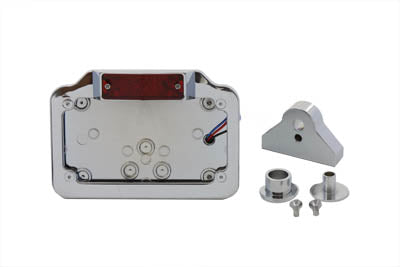 Chrome Plain Style Tail Lamp Assembly - V-Twin Mfg.