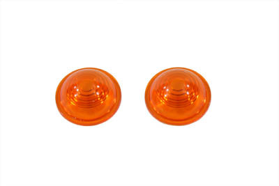 Mini Bullet Marker Lamp Amber Lens - V-Twin Mfg.
