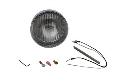 4-1/2 inch Billet Spotlamp with Bulb - V-Twin Mfg.
