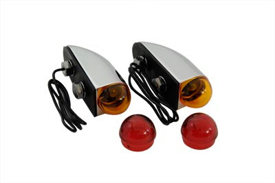 1 inch Mini Marker Lamp Set - V-Twin Mfg.