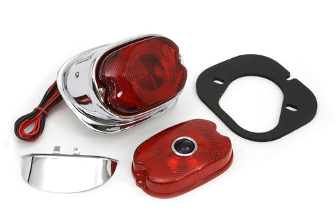Chrome 1955 Style Tail Lamp Kit - V-Twin Mfg.