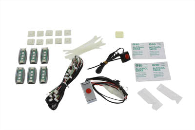LED Marker Lamp Pod Set with 6 Pods - V-Twin Mfg.