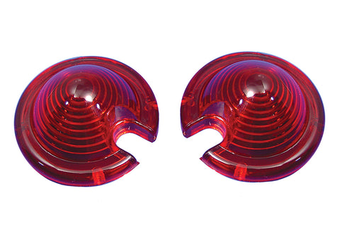 Replacement Red Lens Set for Turn Signal - V-Twin Mfg.