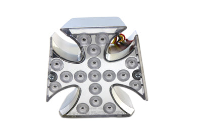 Maltese LED Tail Lamp with Clear Lens - V-Twin Mfg.