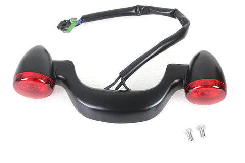 Black FLTRX Rear Turn Signal Bar Kit - V-Twin Mfg.