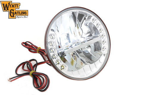 7 inch LED Headlamp Assembly by Wyatt Gatling - V-Twin Mfg.