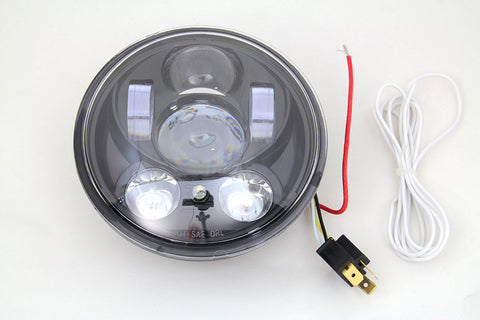 5-3/4 inch Daylight Projector LED Headlamp - V-Twin Mfg.