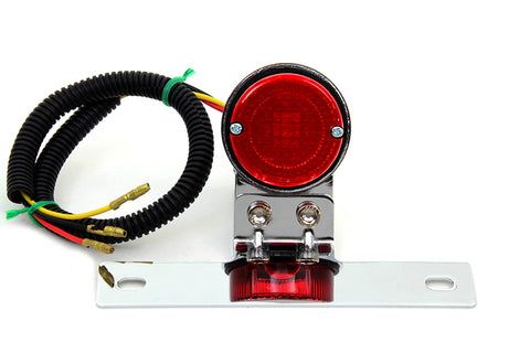 1 inch Round Tail Lamp - V-Twin Mfg.