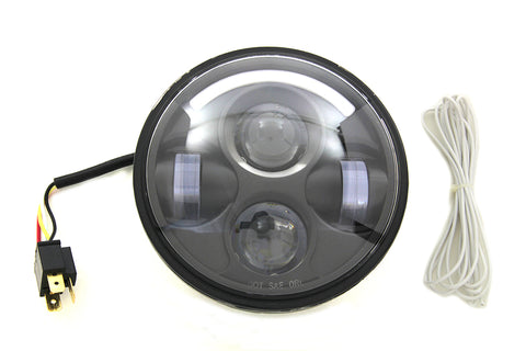 5-3/4 inch LED Headlamp Unit - V-Twin Mfg.