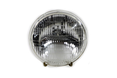 5-3/4 inch 6 Volt Beck Sealed Beam Headlamp Bulb - V-Twin Mfg.