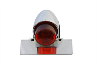 Chrome Sparto Tail Lamp with Bulb - V-Twin Mfg.