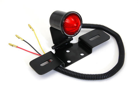 Black Universal LED Tail Lamp Assembly - V-Twin Mfg.
