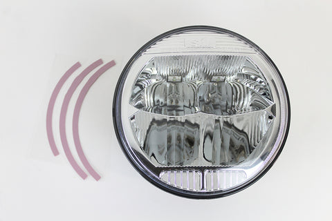 7 inch LED Headlamp Unit - V-Twin Mfg.