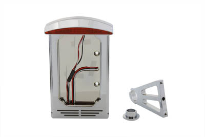 Vertical Tail Lamp Kit with Accent Light - V-Twin Mfg.