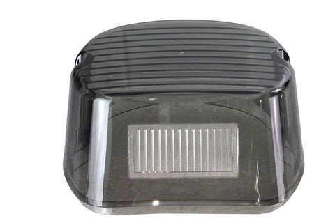 Tail Lamp Lens Laydown Horizontal Slim Style Smoke - V-Twin Mfg.
