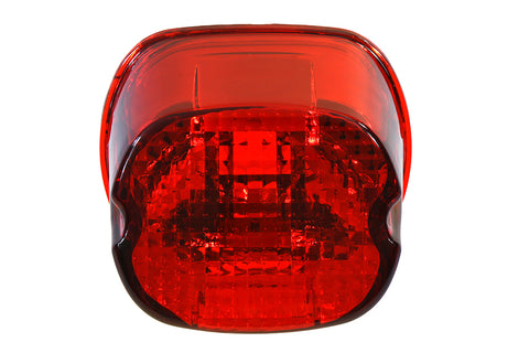 Tail Lamp Lens Laydown Style Red - V-Twin Mfg.