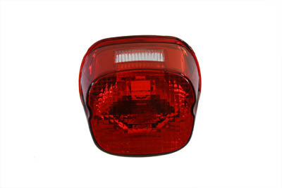 Tail Lamp Lens Laydown Style Red - V-Twin Mfg.