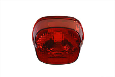 Tail Lamp Lens Laydown Style Red - V-Twin Mfg.