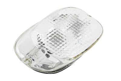 Tail Lamp Lens Laydown Style Clear - V-Twin Mfg.