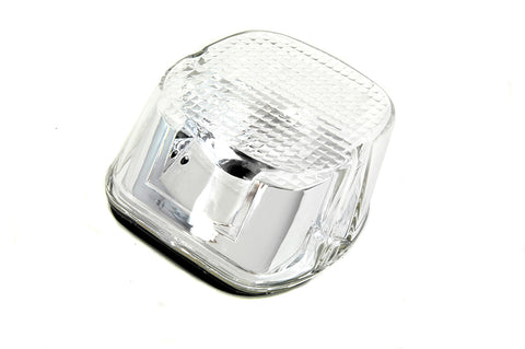 Tail Lamp Lens Laydown Style Clear - V-Twin Mfg.