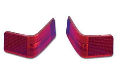Tour Pak Red Tail Lamp Lens Set - V-Twin Mfg.