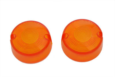 Amber Turn Signal Lens Set - V-Twin Mfg.