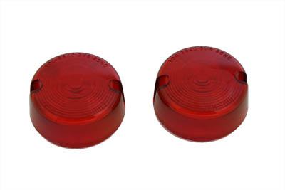 Turn Signal Lens Set Red - V-Twin Mfg.