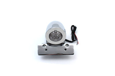 Sport Tail Lamp Assembly Chrome Red - V-Twin Mfg.