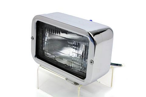 Complete Caddy 12 Volt Bottom Mount Headlamp with Bulb - V-Twin Mfg.