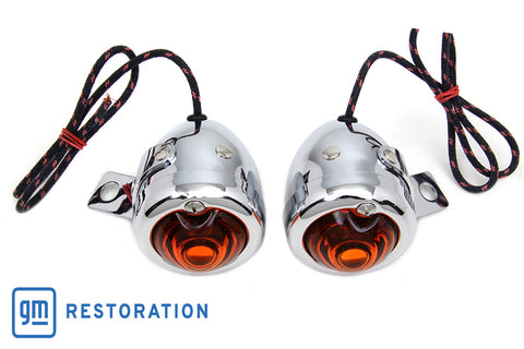 Replica Guide Signal Lamp Set Rear - V-Twin Mfg.